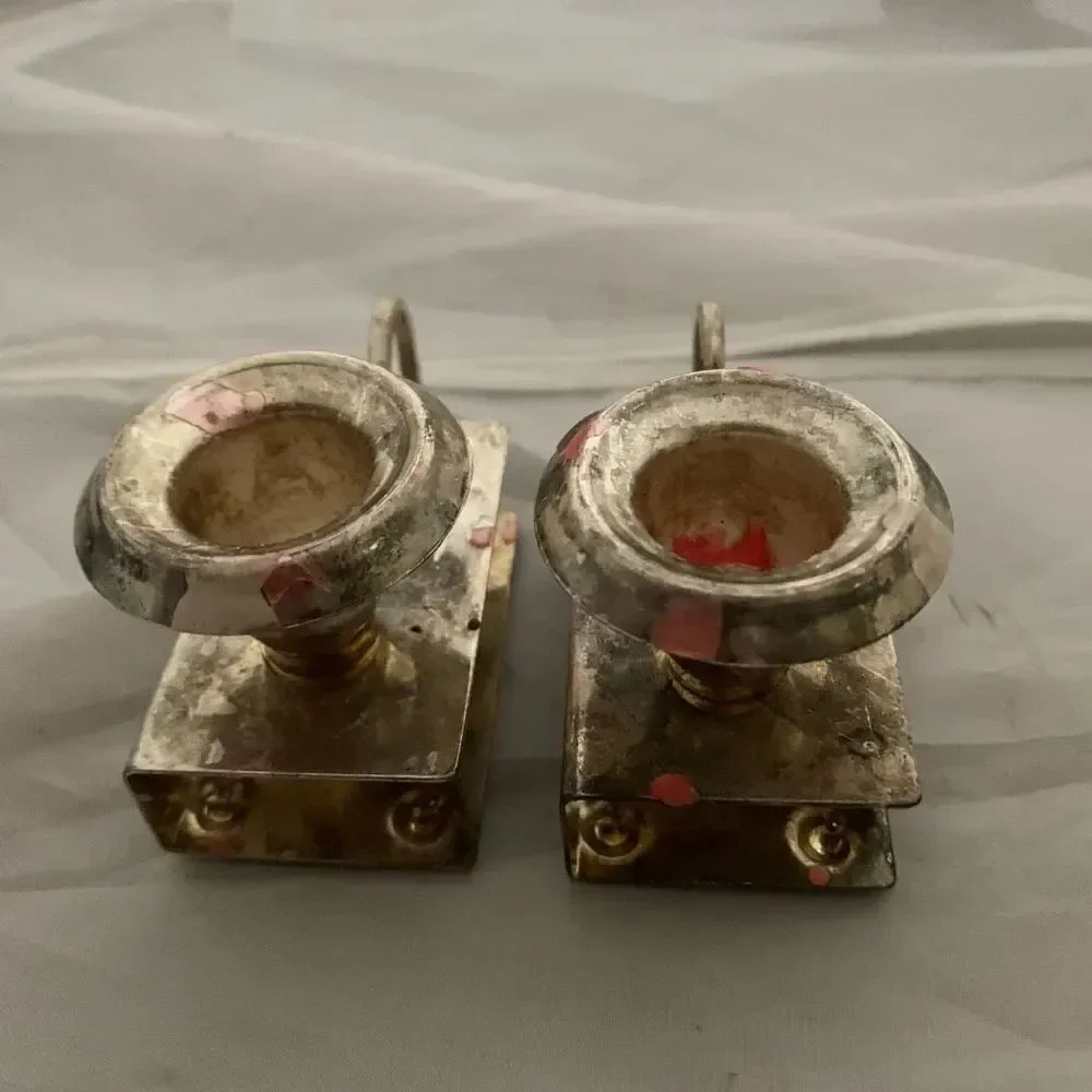 GIFTCO 1982 Metal Candle Stands